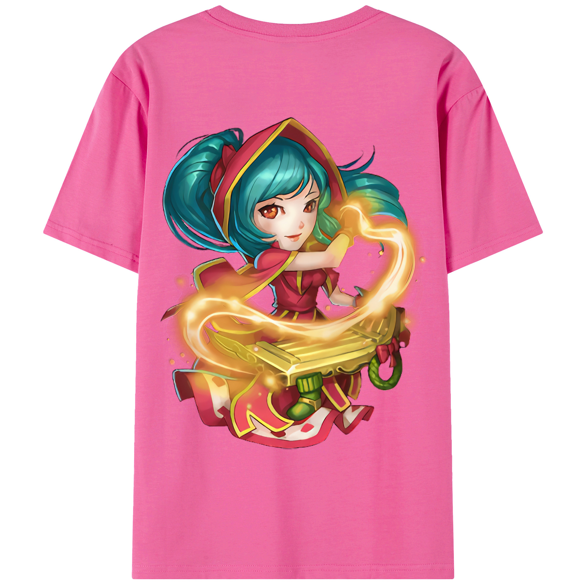リーグ・オブ・レジェンド League of Legends LOL レディース半袖Tシャツ(バックプリント)